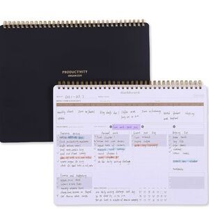 ZERONE CENTRE Productivity Weekly Planner